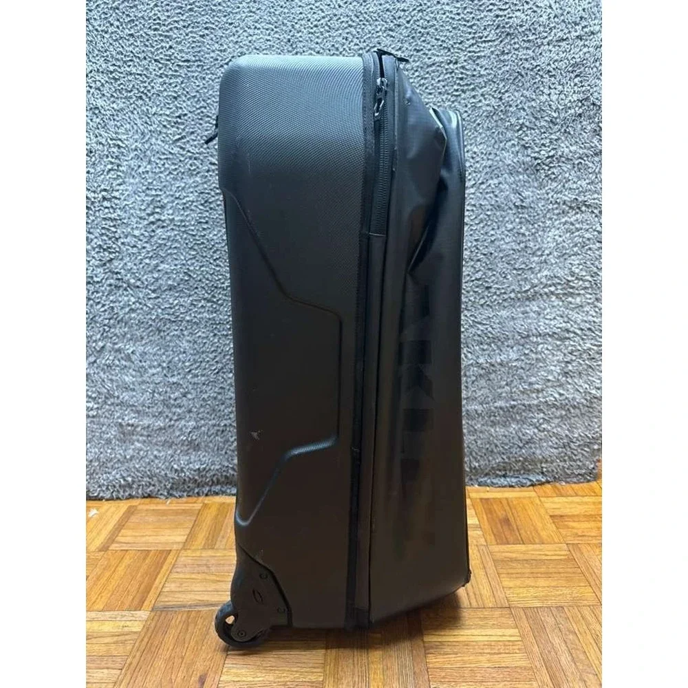 Oakley FP 115L 100% Nylon Rip Stop Travel Luggage Roller Bag Blackout 32.5‎ x 16